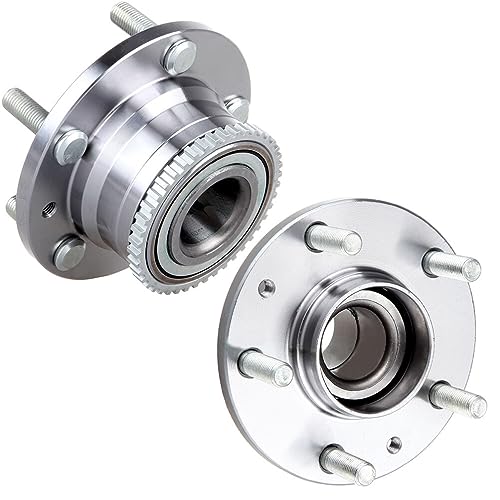 ECCPP 2-Piece 512271 Wheel Hub Bearing for Mazda 6 2003-2008 | for Mercury Milan 2006-2011 5 lugs w/ABS Sensor Pre-Greased Sealed - size: 512271*2