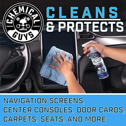 Chemical Guys SPI22016 Total Interior Cleaner and Protectant, Safe for Cars, Trucks, SUVs, Jeeps, Motorcycles, RVs & More, 16 fl oz (Pack of 2) - size: 16 Fl Oz (Pack of 2), style: Bundle