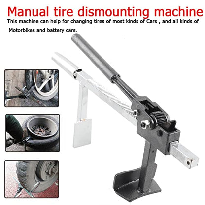 Manual Tire Expander, Manual Tire Spreader, Portable Wheel Tire Manual Hand Expander Tool Tire Changer Tool Automotive Truck Motorcycle Tire Repair Kit Tools