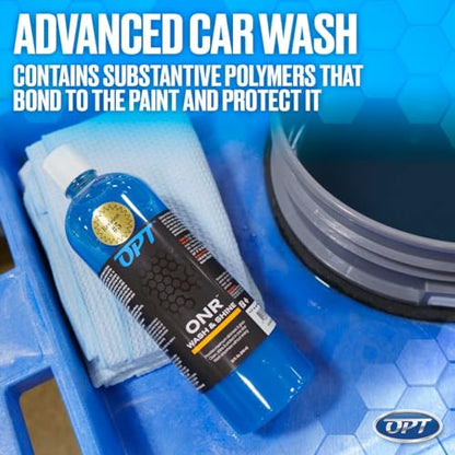 Optimum No Rinse Version 5 (32 Oz) with Optimum Interior Cleaner (17 Oz) Bundle – ONR Rinseless Car Wash with 17 oz Auto Interior Cleaning Solution for Leather, Upholstery, Carpet, and Interior Trim - style: ONR & Interior Cleaner