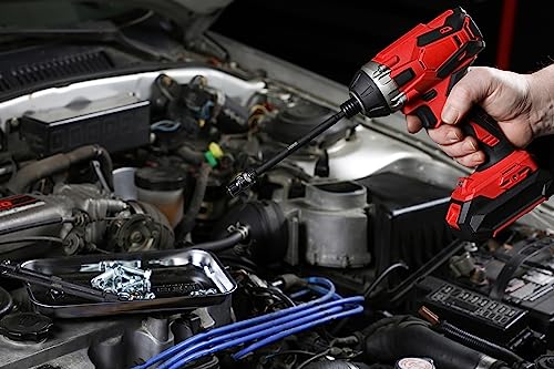 ARES 70382-6-Piece 3-Inch and 6-Inch Impact Grade Socket Adapter Set - Turns Impact Drill Driver into High Speed Socket Driver - 1/4-Inch, 3/8-Inch, and 1/2-Inch Drive Sizes - size: 3-Inch and 6-Inch Socket Adapter