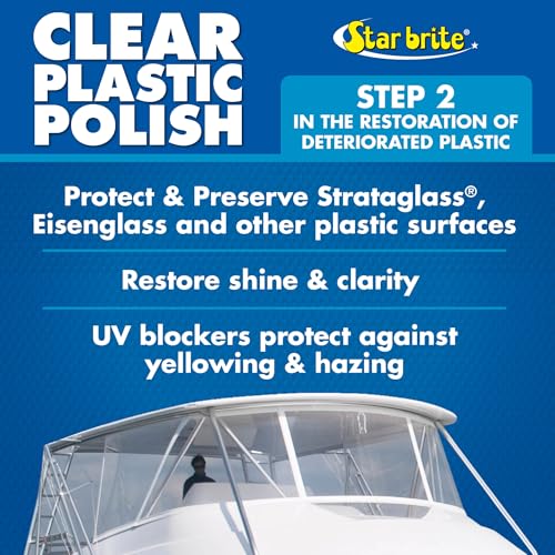Star Brite Clear Plastic Restorer - style: Step 2 Clear Plastic Polish