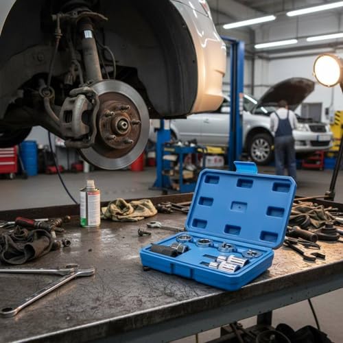 s Chassis Strut Removal Kit Various Sizes Upper Strut Mount Socket Kit Easy to Operate Car Repair Tool for Garage
