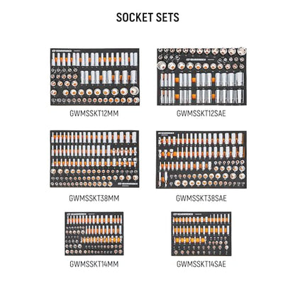 GEARWRENCH 791 Piece Master Mechanics Tool Set in Premium Modular Foam Trays with GSX Mobile Tool Storage | MEGAMODPRO - style: 791 Piece