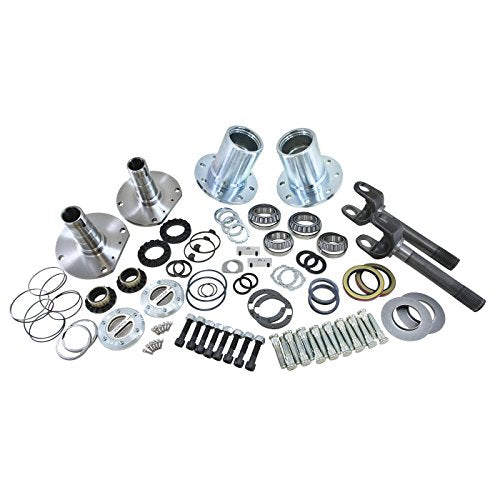 Spin Free Locking Hub Conversion Kit, Dana 30/44 TJ, XJ, YJ, 30 spline, 5 x 5.5 - style: Jeep TJ/XJ/YJ Dana 30 & Dana 44 30-Spline