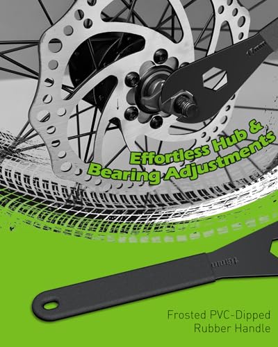 Pawfly Bike Cone Wrench Set Tool, Slim Open End Spanner Tool Kit for Bicycle Wheel Hub Repair - style: 13-19mm