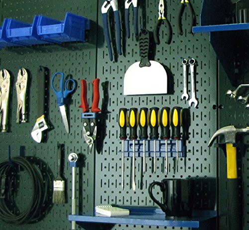 Green Metal Pegboard by Wall Control - 2 Pack - color: Green