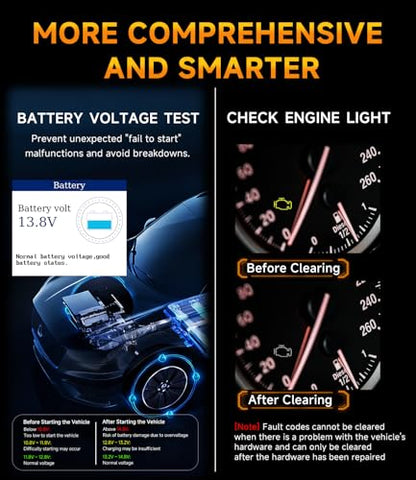 OBD2 Scanner,V880 Car Scanner Diagnostic Tool: Car Check Engine Code Reader with Reset,Live Data & Freeze Frame,Mode 6, Mode 8, OBDII Scan Tool for All OBD II Protocol Vehicles Since 1996 - color: red
