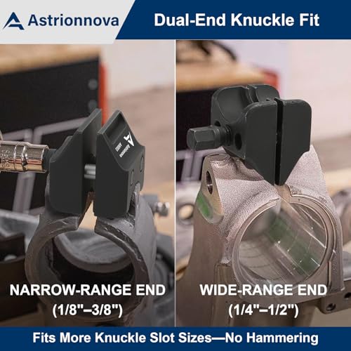 Suspension Tool Set, Strut Spreader Tool & Lower Control Arm Prying Tool, Ball Joint Removal Tool Kit for FWD, Import & Domestic Vehicles, Heavy Duty Steel for Safe, Fast Suspension Repair - size: Suspension Tool Set