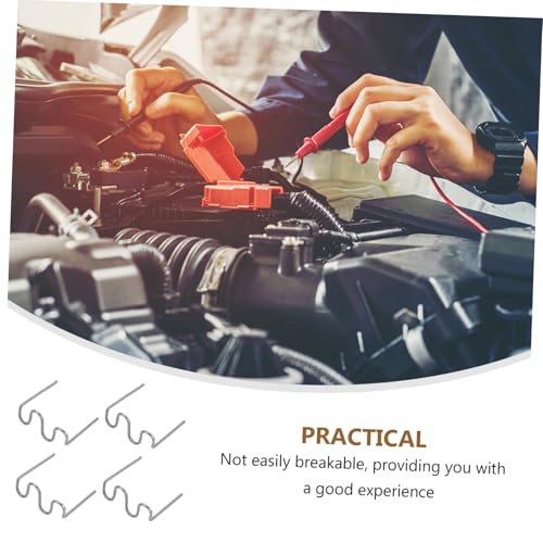 Cabilock 1000pcs Car Bumper Repair Welding Wire Kit Repair Hot Staples Plastic Welding Lamp Holder Supplies Versatile Design Save