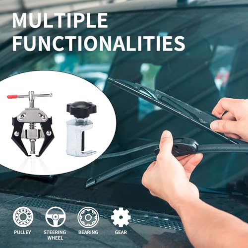 XINDELL Car Wiper Arm Removal Tool – Heavy-Duty Battery Terminal & Wiper Arm Puller for Windshield Repair and Automotive Maintenance