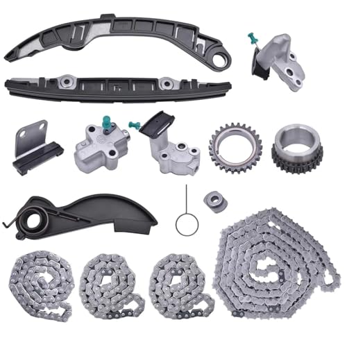 3.5L Timing Chain Kit for Nissan Pathfinder Infiniti QX60 2017-2024 V6 VQ35DD Engine Timing Chain Set with Timing Tool Box 130286KA0A 130286KA1B