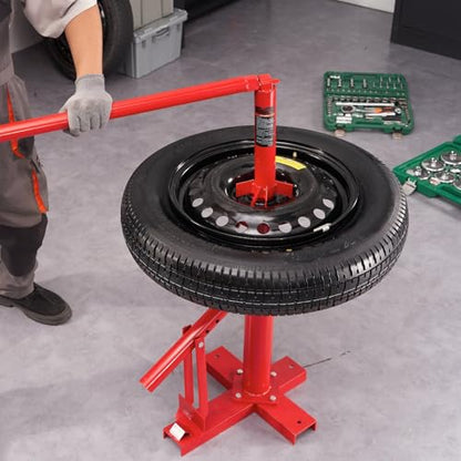 Manual Tire Changer, Portable Hand Bead Breaker Mounting Tool for 203-406 mm Tires, Compatible with Car Truck Trailer, Tire Mounting Machine for Home Garage Small Auto Shop