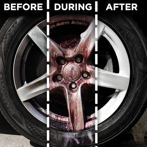 ESOTERIC Wheel Cleaner 16oz | Color Changing | Effective Iron Removing Wheel Cleaner | Safe & Versatile Brake Dust Cleaner for All Alloy, Chrome, Aluminum, and Steel Wheels - size: 16oz