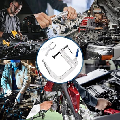 8inch Valve Spring Compressor, Valve Spring Compressor Tools, Valve Compressor Tool, Multi-Function Spring Pulling and Dismantling Tool, Suitable for Most Cars