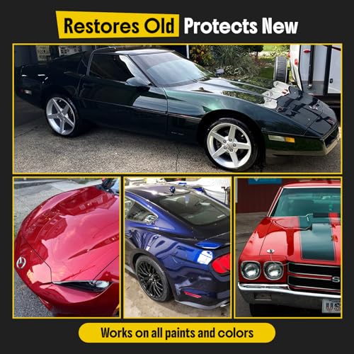 Carfidant Scratch and Swirl Remover - Car Scratch Remover for Vehicles Paint - Polishing Compound for Cars with Pad and Towel - Cutting and Buffing Compound for Paint Restorer - style: Scratch Remover Kit with towel