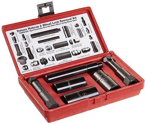 LTI Tools LT-4000 Deluxe Hubcap & Wheel Lock Removal Kit