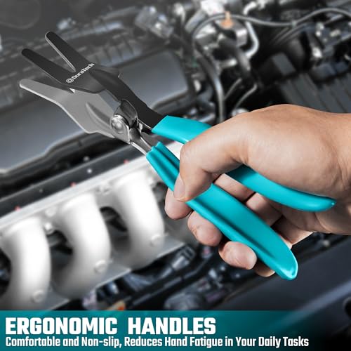 DURATECH Hose Removal Pliers, Automotive Hose Remover Pliers | Separate Fuel and Vacuum line Tubes, Radiator, Water and Gas Lines, Marine, Oil, Vehicle Hose Pipes