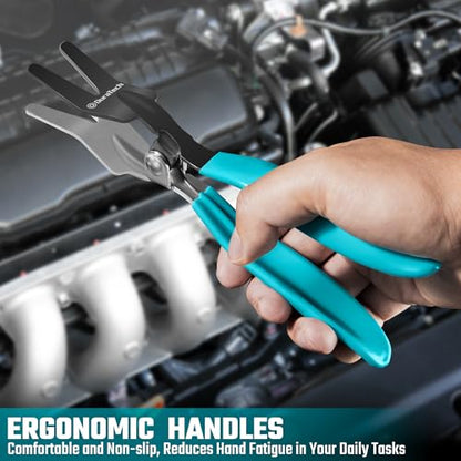 DURATECH Hose Removal Pliers, Automotive Hose Remover Pliers | Separate Fuel and Vacuum line Tubes, Radiator, Water and Gas Lines, Marine, Oil, Vehicle Hose Pipes