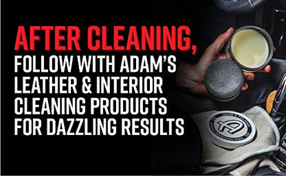 Adam's Polishes All Purpose Interior Cleaning Gel - Best For Detailing Leather Seats Vinyl Carpet Upholstery Plastic Rubber Interior Surfaces Floor Matts & Car Accessories Boat RV Parts (16 oz) - size: 16 Fl Oz (Pack of 1)