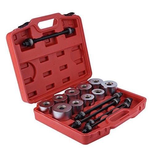 WINTOOLS 27 Pcs Universal Press & Pull Sleeve Kit Bush Bearing Removal Insertion Tool Set