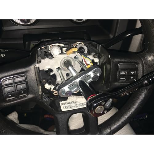 Performance Tool W89704 Steering Wheel Removal Kit - Includes Puller, Bolts, and Tools for Automotive and Light Trucks