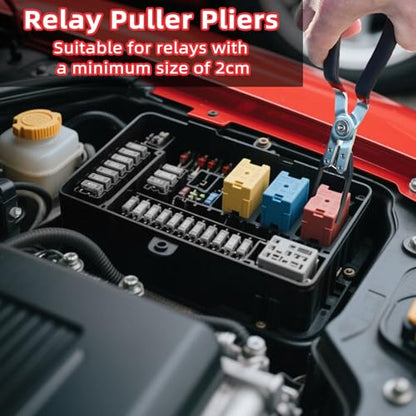 Electrical Disconnect Pliers, 7 pcs Electrical Disconnect Pliers for Cars, Connector Removal Tool for Push Tab Style Plugs - size: 7pcs