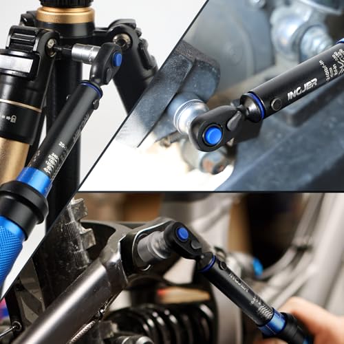 Torque Wrench, UPGRADE 1/4 Torque Wrench, Mini 20-240in.lb | 2.3-27.1Nm,±3% Precision Dual-Direction, Adjustable 72 Tooth Torque Wrench Bicycle for Bike, Professionals & DIYers - size: 1/4inch 20-240in.lb