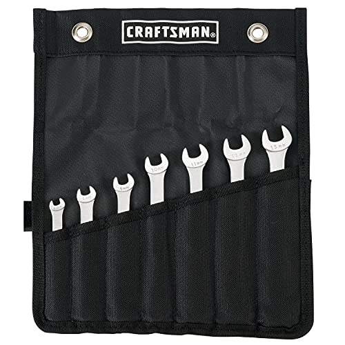 CRAFTSMAN MM WRENCH SET IN POUCH, 7PC (CMMT21086) - style: MM Wrench Set