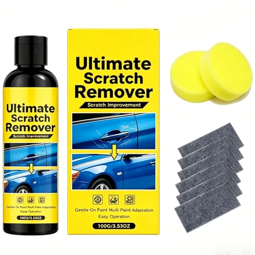 Nanopolix Scratch Remover, Nanopolix Ultimate Scratch Remover, Scratch Car Scratch Remover Kit, Quick Repair Scratches and Restore Shine, All Paint Colors Polishing Kit