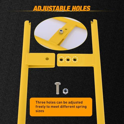 GOOACC Truck Brake Spring Tool LT890 Heavy Duty Truck Brake Spring Slack Adjustable Tool Anchor Pin Spings Installer for Semi Trucks Brake Spring Pliers Air Drum Brake Shoe Spring Tools LTI 890 Yellow - color: Truck Brake Spring Tool Yellow