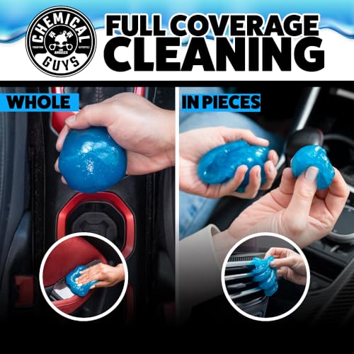 Chemical Guys, Sticky Icky Car Cleaning Gel, Apple & Strawberry, 4 Pack - size: 3.5 Ounce (Pack of 4), style: Various