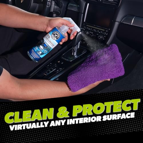 Chemical Guys, Car Wash & Interior Detailing Kit, Soap, Cleaner & Towels | Covers outside and inside in one box so a weekend driver can do a full detail without buying pieces separately - style: KIT + BAG