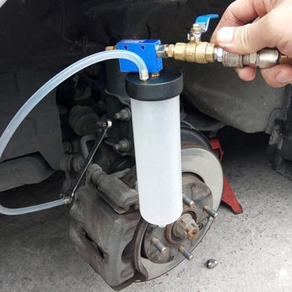 Pneumatic Siphon Pump - 185cm Pumping Muscle Fatigue Alleviation, Pneumatic Brake caliperEvacuator Tank, Transparent Graduated Polyurethanes Tube | Fluid Extractor Automotive for Workshop & Garage