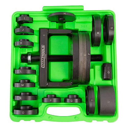 OEMTOOLS 37342 Master Wheel Bearing Removal Tool, Wheel Bearing Installer Kit Fits Most Vehicles, Self-Centering Design, Front, Rear, and All-Wheel Drive - style: Expanded Master Kit