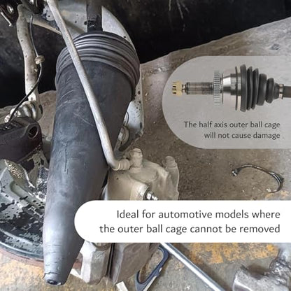 CV Boot Tool Cone Mounting Accessories,Smooth CV Boot Expander Tool for Stretching and Mounting the Boots,Professional Automotive Tools with Large Opening OD 4.3" for Auto Axle Boots