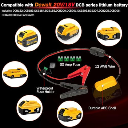Engine Oil Transfer Pump, Electric Oil Pump with Battery Adapter for Dewalt 20V Batteries, 3.2GPM High Flow Fluid Transfer Pump, Oil Change Pump Extractor for Engine Oil, Gear Oil - color: with Hose+D Adapter