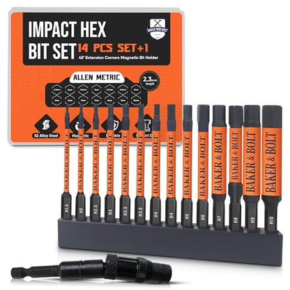 Baker and Bolt Parent (14pcs-Alen matric) - style: 14pcs-Alen matric
