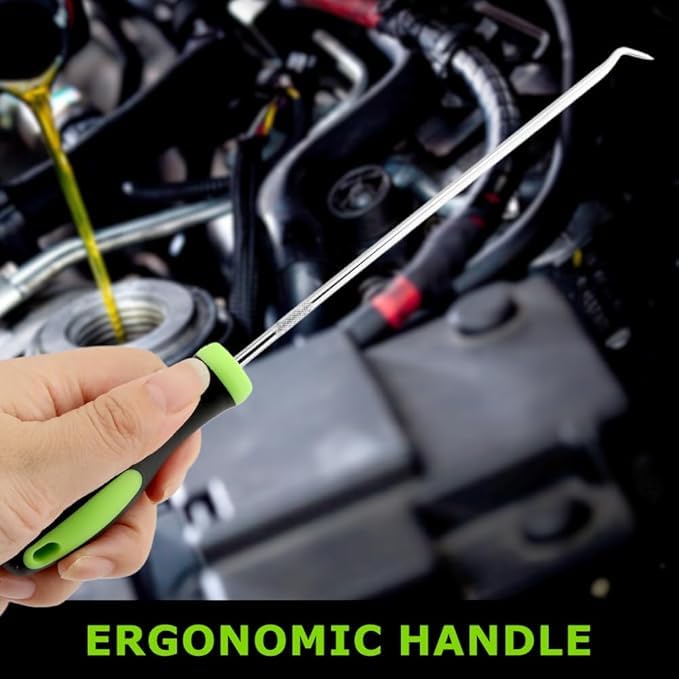 4 PCS Pick and Hook Tools Set,Pick Hooks Puller Remove,Repairing a Car Lock Picking Kit for Car Auto Oil Seal,Mechanic Sharp Tool