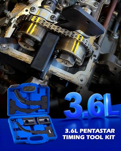 Orion Motor Tech 3.6 Pentastar Timing Tool Kit, Camshaft Holding Tools Compatible with VW Chrysler Dodge Jeep Ram Wrangler, 3.6L Camshaft Phaser Timing Chain Lock Tool Kit for 10200A 10202A 10369A