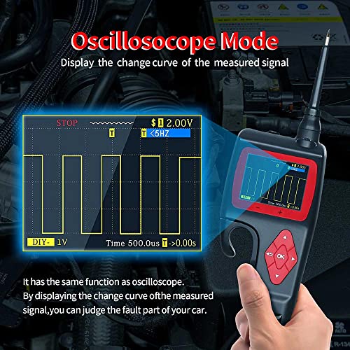 P200 Power Circuit Probe Kit, 9-30V Automotive Circuit Tester, Circuit Breaker Finder, Multimeter/Activating Component/Relay Test/Fuel Injector Tester/Oscilloscope/0~5V Power