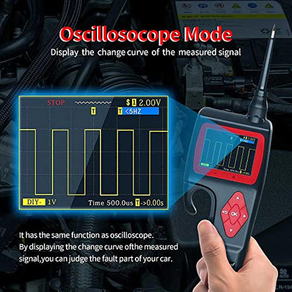 P200 Power Circuit Probe Kit, 9-30V Automotive Circuit Tester, Circuit Breaker Finder, Multimeter/Activating Component/Relay Test/Fuel Injector Tester/Oscilloscope/0~5V Power