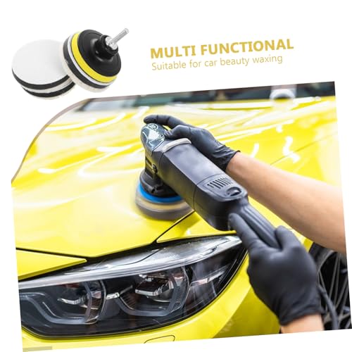 ABOOFAN -in-one Car Polishing Kit 5 Sets Wool Felt Polishing Wheel for Drill Buffing Wheel Kit Sanding Disc Pad Angle Grinder Car Pad