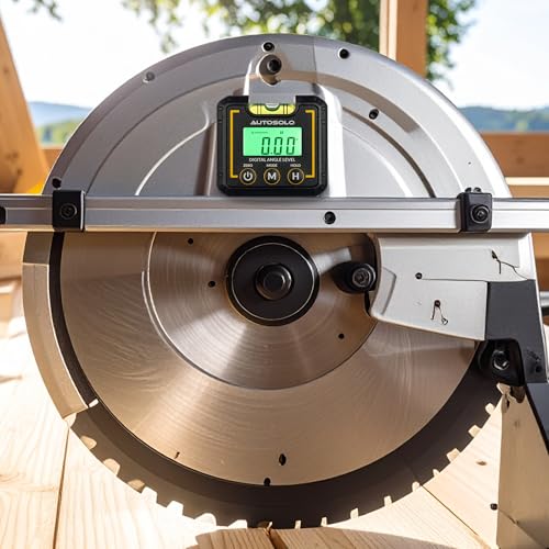 Digital Angle Level Gauge ±0.1° Accuracy - 4-in-1 Magnetic Inclinometer for Camber Caster Alignment Tool & Construction