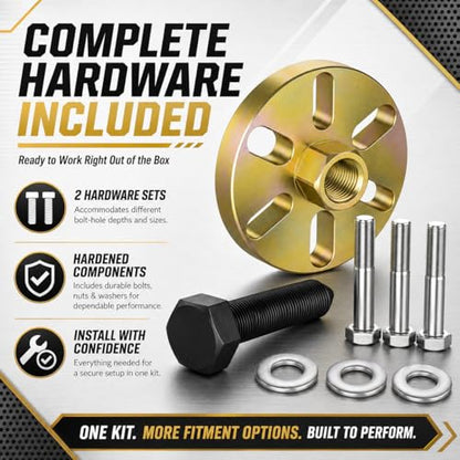 Moker Flywheel Puller for Early Polaris ATV Models,3-Bolt Mounting Pattern | Fits Polaris Trail Blazer 250 330 400 Trail Boss 330 Xpedition 325 425 Xpress Xplorer 300 400 500 Sportsman 400 450 500