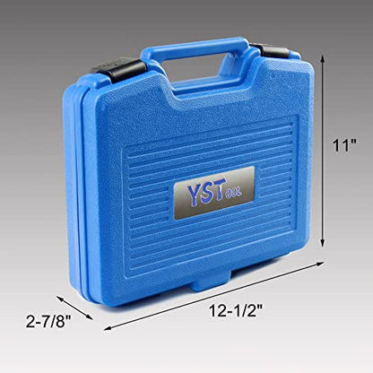 YSTOOL Front End Service Tool Set with Automotive Ball Joint Separator Tie Rod End Puller Pitman Arm Remover 5 PCS Removal Splitter Kit for Car SUV Light Truck Pickup Blue Case - color: Blue Case