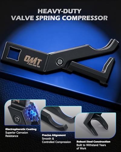 Orion Motor Tech Valve Spring Compressor Tool, Adjustable Valve Spring Tool Compatible with 1991-2004 Ford Modular V8 4.6L 5.4L V10 6.8L 2V Engines, 2-Valve Unibody Spring Retainer for Cylinder Head