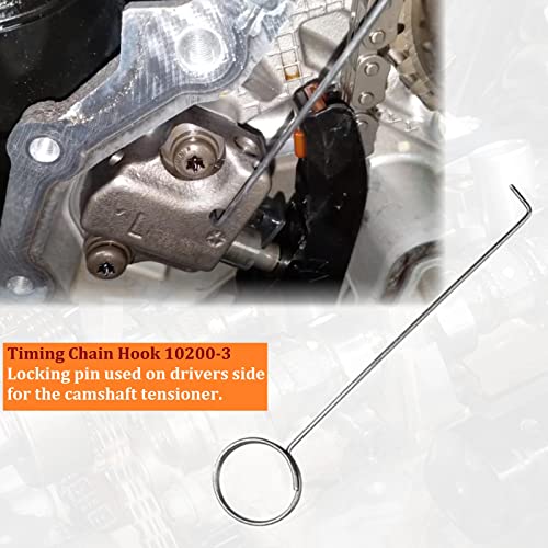 6 Pieces Camshaft Phaser Timing Chain Tools Compatible with VW Chrysler Jeep Dodge 3.6L 10200A 10369A 10202A