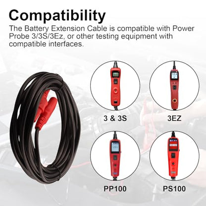 QQZ 20FT Extension Cable PPTK0027 for Power Probe 3/3S/3Ez Power Circuit Probe Tool Accessories