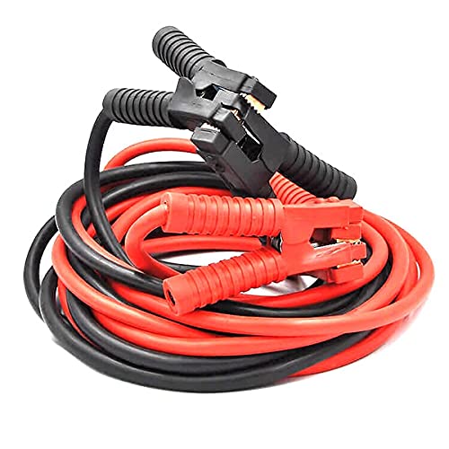 XINCOL A5 100% Copper Jumper Cables 16FT– Heavy-Duty for Trucks & SUVs, Includes Carry Bag & Gloves - size: 5 Meter(16ft)